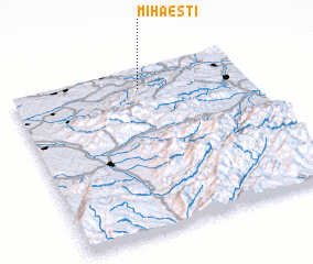 3d view of Mihăeşti