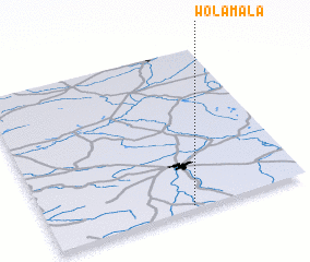 3d view of Wola Mała