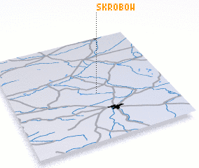 3d view of Skrobów