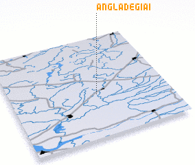 3d view of Angladegiai