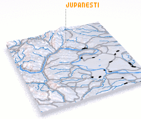 3d view of Jupâneşti