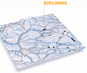 3d view of Burila Mare