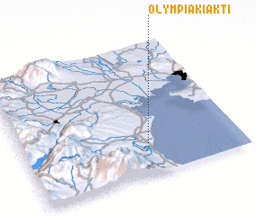 3d view of Olympiakí Aktí
