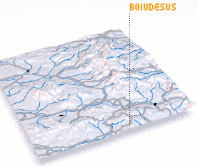 3d view of Boiu de Sus