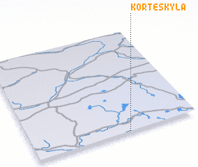3d view of Korteskylä