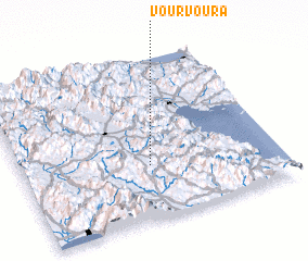 3d view of Voúrvoura