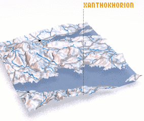 3d view of Xanthokhórion