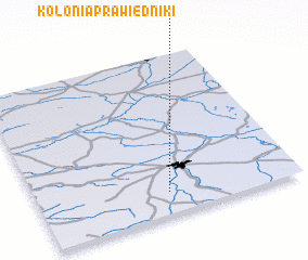 3d view of Kolonia Prawiedniki