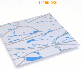 3d view of Lievikoski