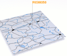 3d view of Pushkino