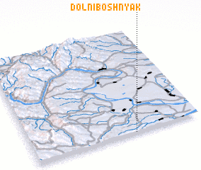 3d view of Dolni Boshnyak