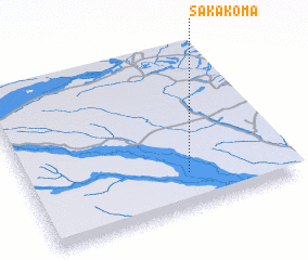 3d view of Sakakoma