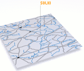 3d view of Sołki