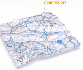 3d view of Gradošorci