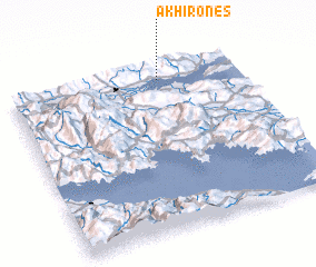 3d view of Akhirónes