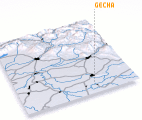 3d view of Gecha