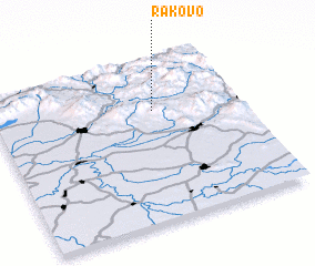 3d view of Rakovo