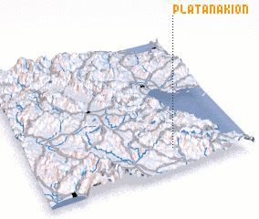 3d view of Platanákion