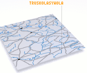 3d view of Truskolasy Wola