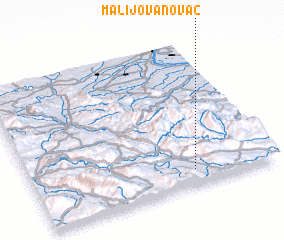 3d view of Mali Jovanovac