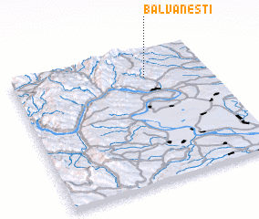 3d view of Bâlvăneşti