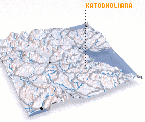 3d view of Káto Dholianá