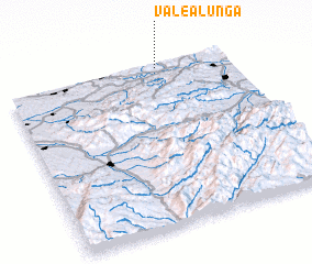 3d view of Valea Lungă