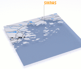 3d view of Siknäs