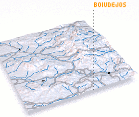 3d view of Boiu de Jos