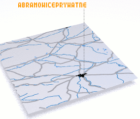 3d view of Abramowice Prywatne