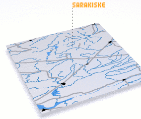 3d view of Sarakiškė