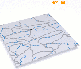 3d view of Meškiai