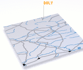 3d view of Doły