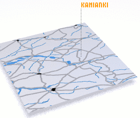 3d view of Kamianki