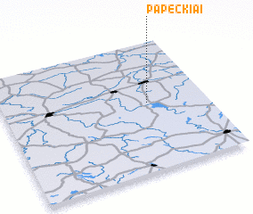 3d view of Papečkiai