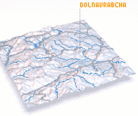 3d view of Dolna Vrabcha