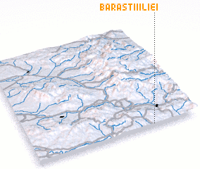 3d view of Bărăştii Iliei