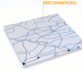 3d view of Krzczonów Trzeci