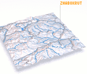 3d view of Zhabokrŭt