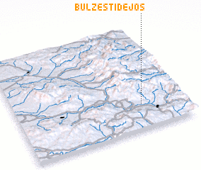 3d view of Bulzeşti de Jos