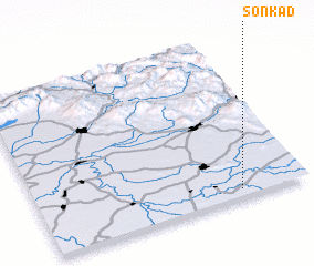 3d view of Sonkád