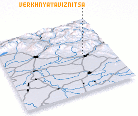 3d view of Verkhnyaya Viznitsa