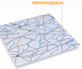 3d view of Kropiwnica Gajki