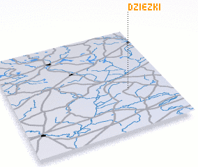 3d view of Dzieżki