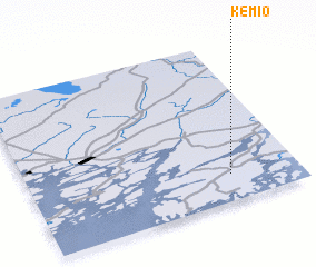 3d view of Kemiö