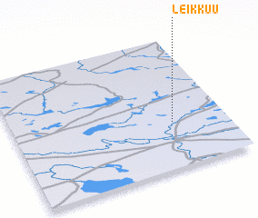 3d view of Leikkuu