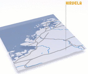 3d view of Hirvelä