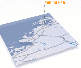 3d view of Fårholmen