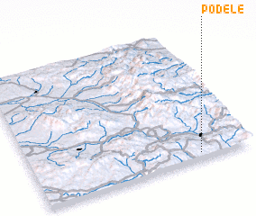 3d view of Podele