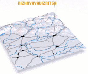 3d view of Nizhnyaya Viznitsa